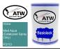 Preview: Volvo, Med Aqua (Catalyzed Spray Only), P3113: 500ml Lackdose, von ATW Autoteile West.